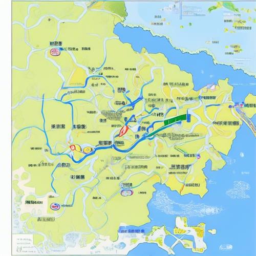 江苏省高清旅游地图