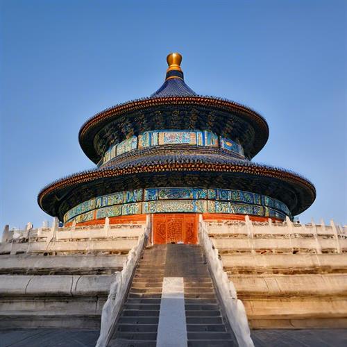 北京大栅栏附近的必游景点：天坛、皇穹宇、祈年殿